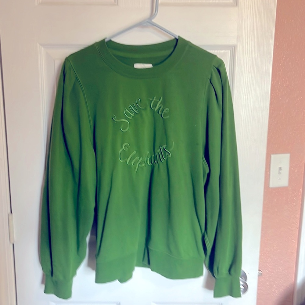 Ivory Ella. Save the elephants sweatshirt
